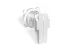 Patriot Rod Post Screw-On Insulators for Polytape - White, Pack 25