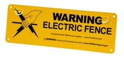Kencove Aluminum Warning Sign - Kencove Aluminum Warning Sign