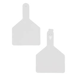 Blank Cow Tags, 100 Qty - Blank Cow Tags, 100 Qty