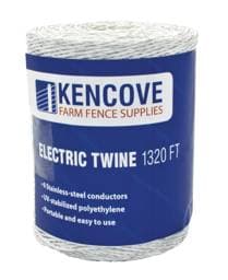 Kencove Electric Twine, 9SS - Orange, 1,320'