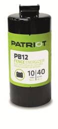 Patriot PB12 0.12J DC Fence Energizer - 0.12 Joule