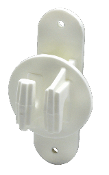 Dare Wood Post Claw Insulator - White, Pack 25