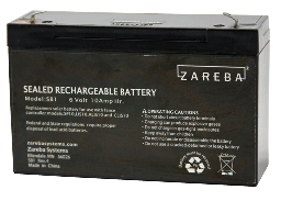 Zareba Rechargeable Battery - 6-Volt
