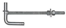 Locking Gate Bolt, 3/4-in dia, 14-in Length