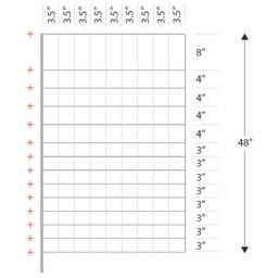 Fencer's Choice 14/48"/3½",  Electric Netting, Standard, 164'