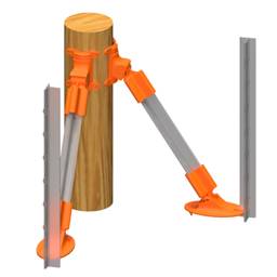 LockJawz Wood Corner Brace Kit