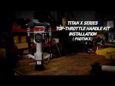 INSTRUCTIONAL - PGDTHKX Top-Throttle Handle Kit Installation