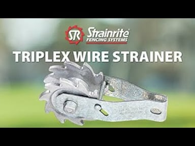 Strainrite | Triplex Wire Strainer