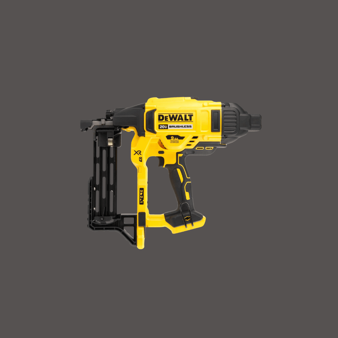 DEWALT 20V MAX* XR Cordless Fencing Stapler, Gun Only