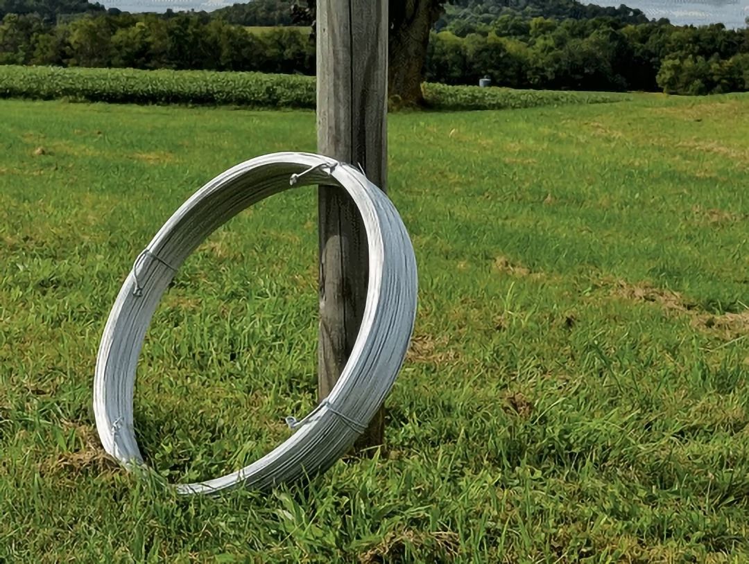 MAX-TEN 170 KSI High-Tensile Smooth Electric Fence Wire, 12½ Gauge