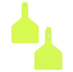 Blank Cow Tags, 100 Qty - Blank Cow Tags, 100 Qty