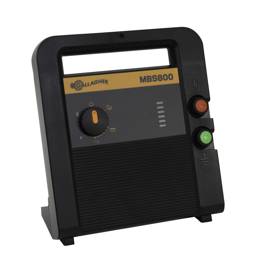 Gallagher MBS800 Multi-power Fence Energizer, 8J Stored, 4.9J Output - 8J Stored, 4.9J Output