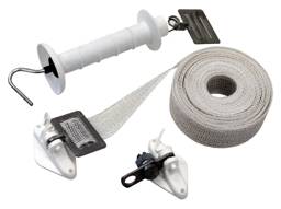 Tape Gate Kit 1.8-in, 24-ft White - 24', White