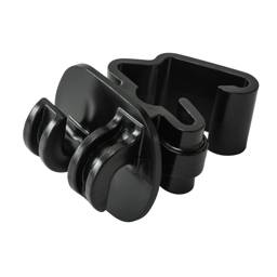 T-Post Claw Insulator - White, Pack 25