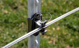 Fencer's Choice Pin-Lock Insulator, Black - Black