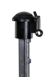 T-Post Cap Insulator - White, Pack 10