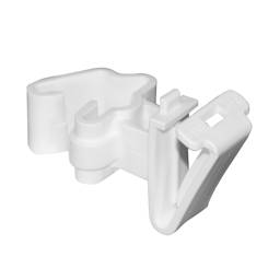 T-Post Tape Insulator - Black, Pack 25