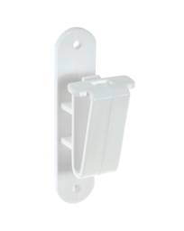Patriot Wood Post Wide Tape Insulator, White, Pack of 25 - White, Pack 25