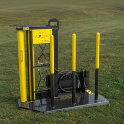 WireCat Skid Steer Woven Wire Dispenser - 60" - WireCat Skid Steer Woven Wire Dispenser 60" Right-sided Payout