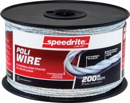 Speedrite Electric Twine, 6SS - White, 660'