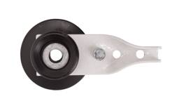 Hotcote® Straight Attaching Insulated Buckle - White