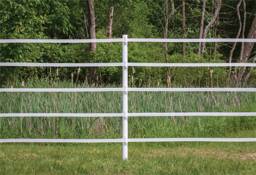 Line Boss 2.5" Diameter X 7' Length Post - White