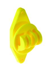 Patriot Wood Post Claw Insulator - Black, Pack 25