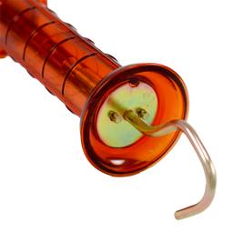 Polycarbonate Gate Handle, Orange - Orange