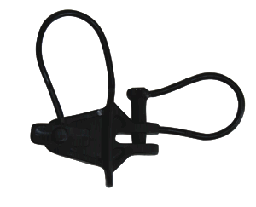 Steel Y Post Insulator, Black - Black