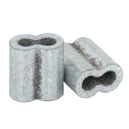 Kiwi Crimp Sleeve, Gritted 12 ½ Gauge - 2-3 slot / 100 ea