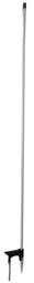48" Electric Netting Post, Gray - Gray