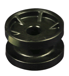 Plastic Donut Insulator - White