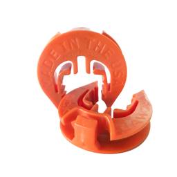LockJawz T-Post Insulator,  Orange -  Orange