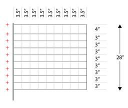 10/28"/3½", Electric Netting, Standard, 164' - 10/28/3 1/2, Electric Netting, Standard, 164ft