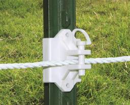 Patriot Jumbo Dual-Purpose Pinlock Insulator, White, Pack of 25 - White, Pack 25