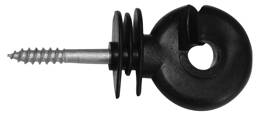 Screw-In Ring Insulator - Black Pack of 25
