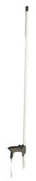 40" Electric Netting Post, Gray - Gray