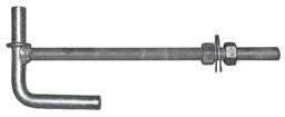 Locking Gate Bolt, 3/4-in dia, 14-in Length - ¾" dia, 10" Length