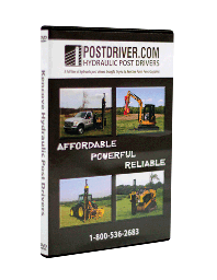 Informational DVD on Post Driver - DVD