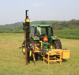 KIWI 3-Point Side-Slide Self-Contained Post Driver - 10' Std Beam