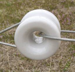 Patriot Porcelain Donut Insulator, Pack of 10 - Pack of 10