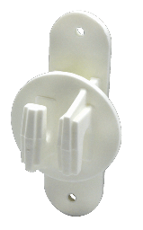 Dare Wood Post Claw Insulator, White, Pack of 25 - White, Pack 25