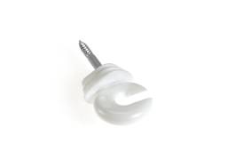 Patriot Screw-In Insulator, White, Pack of 25 - White, Pack 25