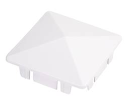 T-Post Sleeve Cap - 4"x4", White - 4 x 4