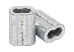 Kiwi Crimp Sleeve, Gritted 14 or 16 Gauge, 1-2 slot, Pack of 10 - 1-2 slot / 100 ea