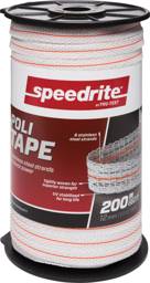 Speedrite .25-in Electric Ribbon, 6SS, White, 660-ft - White, 660'
