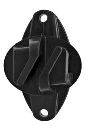 Nail-On Claw Insulator Old Style - Black, Pack 25