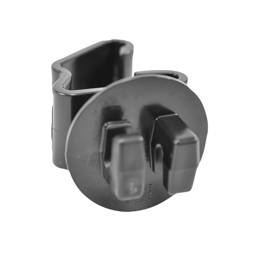 1" T-Post Insulator - Black, Pack 25
