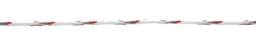 Kencove Braided Electric Twine, 6SSx3CU - White, 1,320'