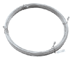 Zinc/Aluminum, 180 KSI High-Tensile Smooth Electric Fence Wire, 12½ Gauge - 1,000' Coil